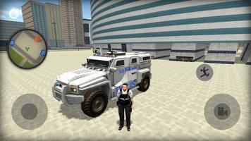 Police Car Mission Simulator Affiche