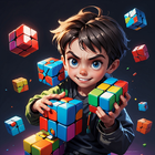 Rubiks Riddle Cube Solver icône