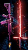 Epic lightsaber showdown game 스크린샷 2