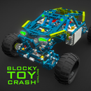 Blocky Toy Car Crash Online APK