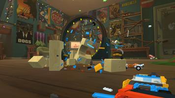 Blocky Toy Car Crash imagem de tela 3