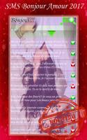 SMS Bonjour poster