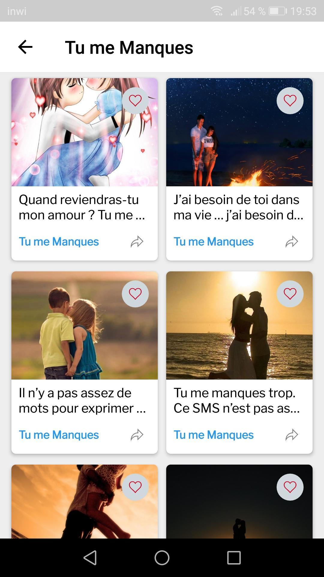 Sms Romantique Citation Amour For Android Apk Download