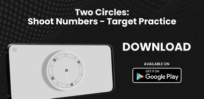 Two Circles: Shoot Numbers - Target Practice capture d'écran 2