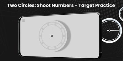 Two Circles: Shoot Numbers - Target Practice capture d'écran 3