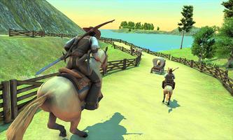 equitação de cowboy do oeste s imagem de tela 2