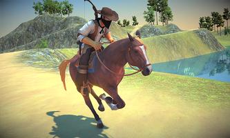 equitação de cowboy do oeste s imagem de tela 1