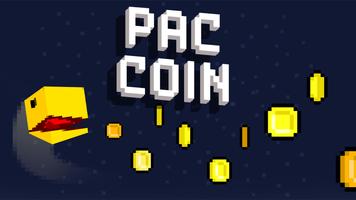 Poster PAC-COIN - Retro Party SNES Mission Man Game