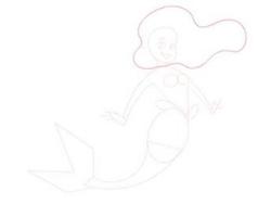 How To Draw Mermaid скриншот 2