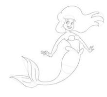 How To Draw Mermaid capture d'écran 3