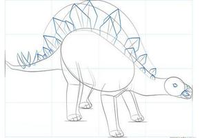 恐竜を描く方法 اسکرین شاٹ 3