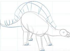 恐竜を描く方法 screenshot 2