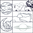 How To Draw Solar System icon