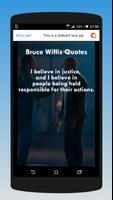 Bruce Willis Quotes capture d'écran 1