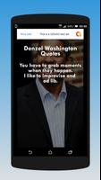 Denzel Washington Quotes capture d'écran 1
