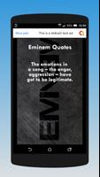 Eminem Quotes capture d'écran 1