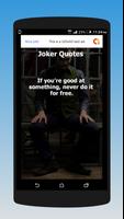 Joker Quotes capture d'écran 1