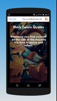 Mark Twain Quotes capture d'écran 1