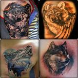 Wolf Tattoo Design Zeichen
