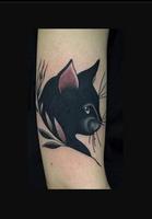 Dessins Tatouage Chat ảnh chụp màn hình 2