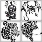 Icona Dessins Tatouage Animaux