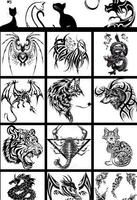 Dessins Tatouage Animaux Ekran Görüntüsü 1