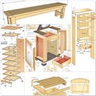 Drawing Carpenter Plans آئیکن