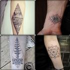 Dessin Tatouage Geometrique biểu tượng