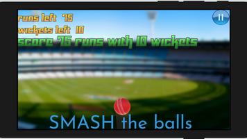Hit Cricket HD- Mobile Finger League capture d'écran 1