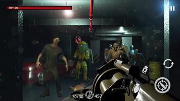 Zombie city :shooting survival اسکرین شاٹ 2