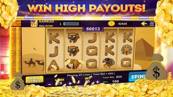 Super Casino Slot Machines 777 Cartaz