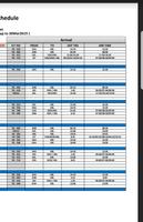 AFG Flights Schedule capture d'écran 2