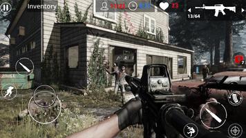 Zombie War Survival captura de pantalla 2