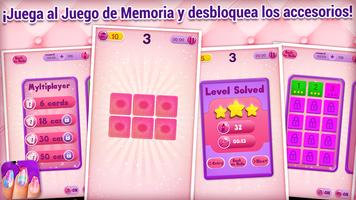 Juego de Manicura con Juego de Memoria captura de pantalla 3