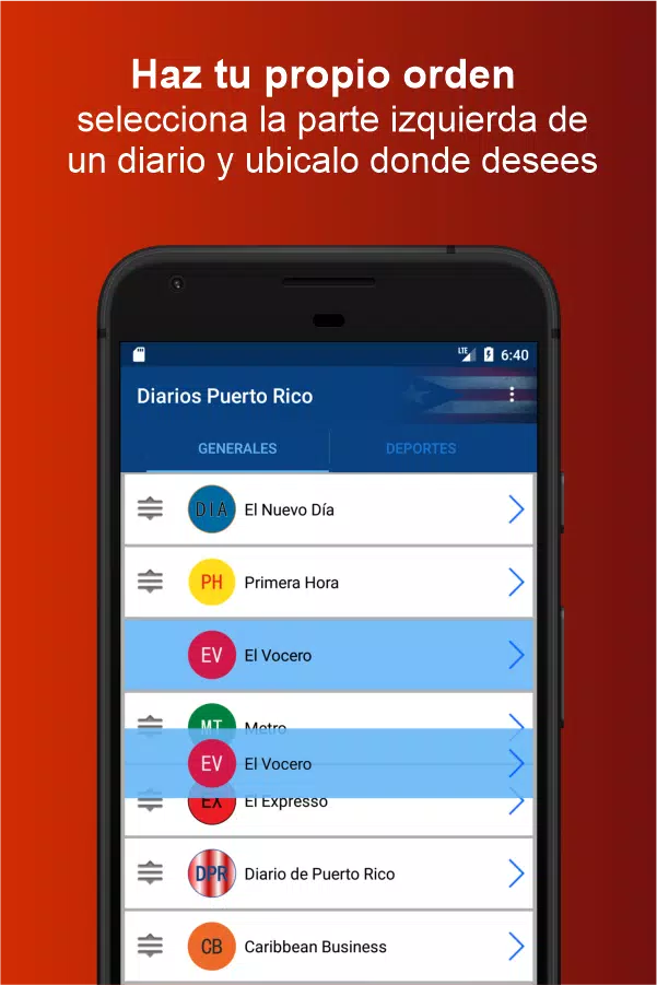 Descarga de APK de Diarios Puerto Rico para Android