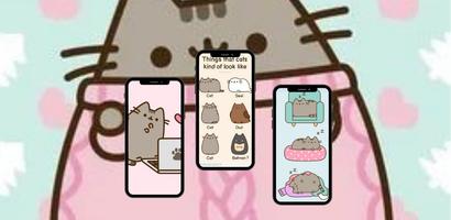 Pusheen Cat Wallpapers Affiche