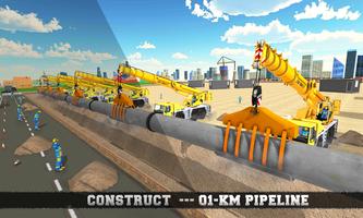 ville pipeline construction: plombier travail capture d'écran 1