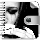 Sad and Lonely Emo Diary with Lock APK