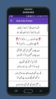 Sad Poetry In Urdu - Sad Urdu Poetry Affiche