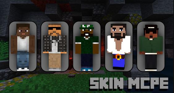 Skin GTA for Minecraft pe ảnh chụp màn hình 4