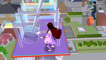 2 Schermata Anime Girl Parkour Chase 3D
