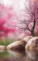 Sakura Live Wallpaper اسکرین شاٹ 2