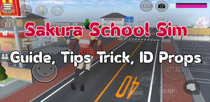 Sakura School Sim Guide постер