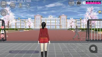 1 Schermata guide for sakura school simulator