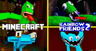 Rainbow Friends Chapter 2 MCPE poster
