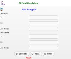 Oil Field HandyCalc (Lite) ảnh chụp màn hình 1