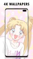 Sailor Moon Wallpaper 3D poster