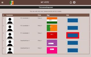 My Vote capture d'écran 3