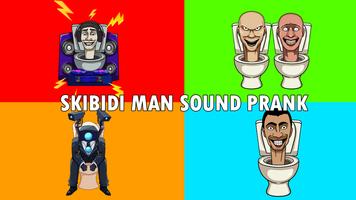Skibidi Man Toilet-Sound Prank captura de pantalla 2