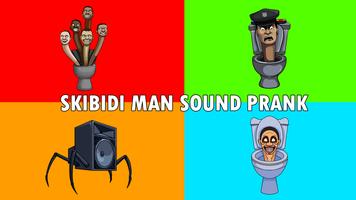 Skibidi Man Toilet-Sound Prank captura de pantalla 3